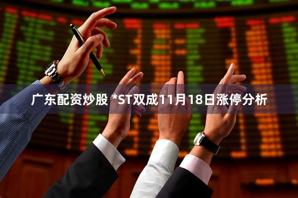 广东配资炒股 *ST双成11月18日涨停分析