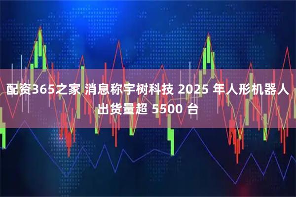 配资365之家 消息称宇树科技 2025 年人形机器人出货量超 5500 台