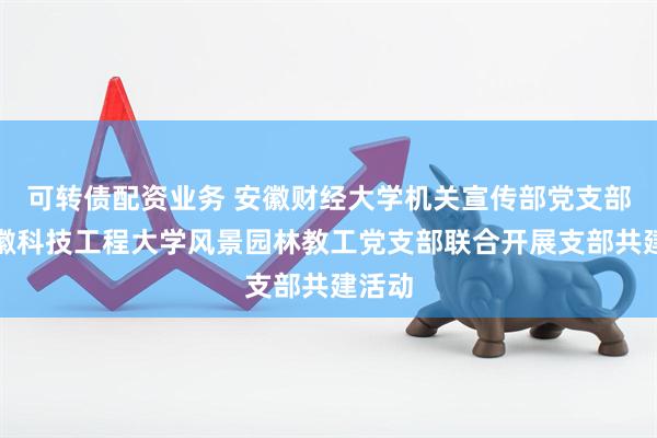 可转债配资业务 安徽财经大学机关宣传部党支部与安徽科技工程大学风景园林教工党支部联合开展支部共建活动